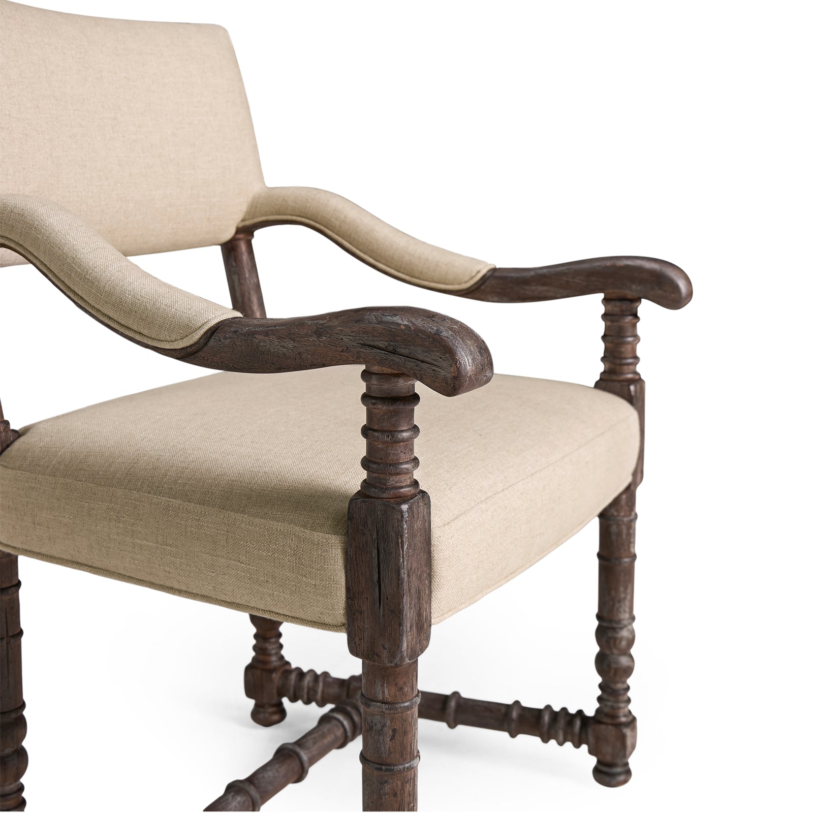 Jonathan Charles Caldera Oscura Upholstered Arm Chair