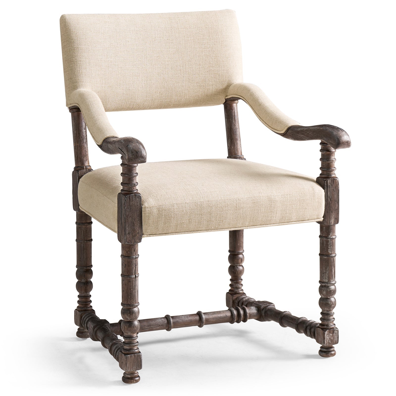 Jonathan Charles Caldera Oscura Upholstered Arm Chair