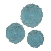 Ocean Gems Wall Decor in Blue - Set of 3