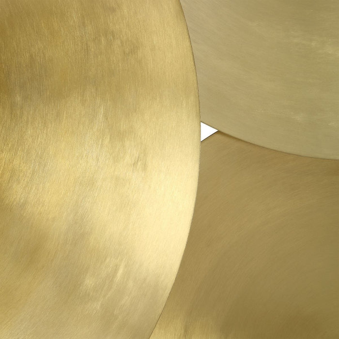 Uttermost Cymbalic Round Brass Wall Art Set of 3