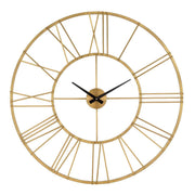 Keyann Brass Wall Clock