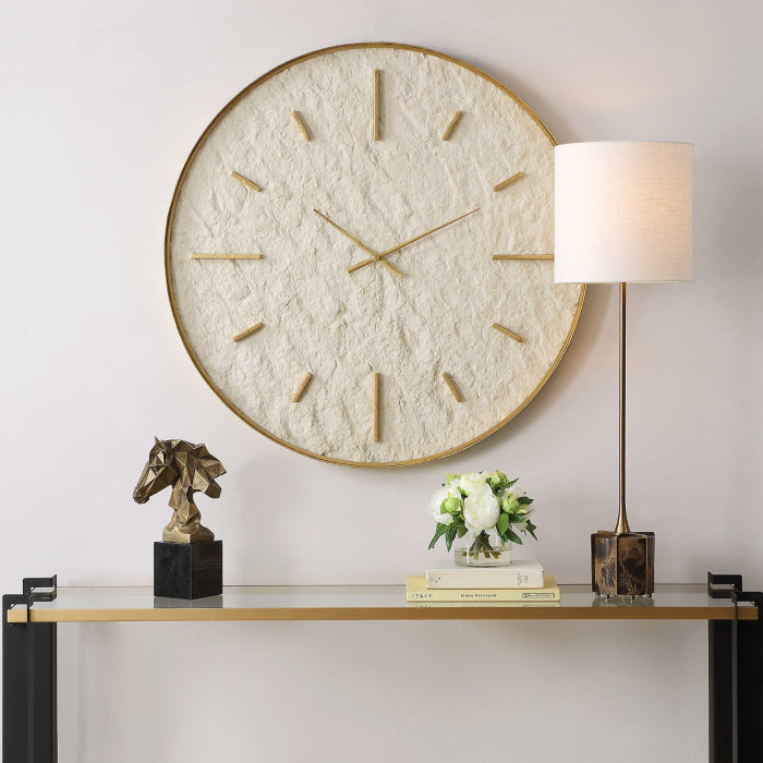 Uttermost Stone Serenity Clock