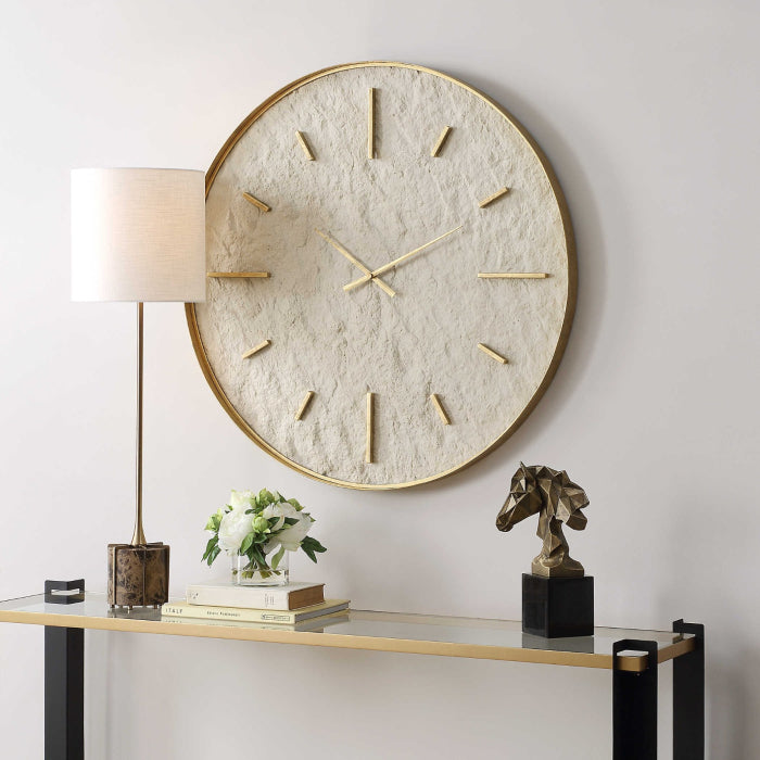 Uttermost Stone Serenity Clock