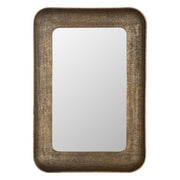 Alvaro Antique Brass Mirror