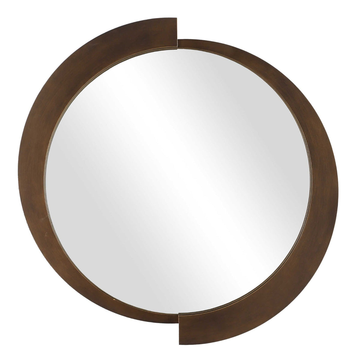 Reverse Round Mirror
