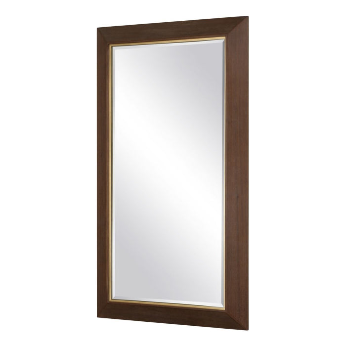 Uttermost Matheson Rectangular Walnut Mirror