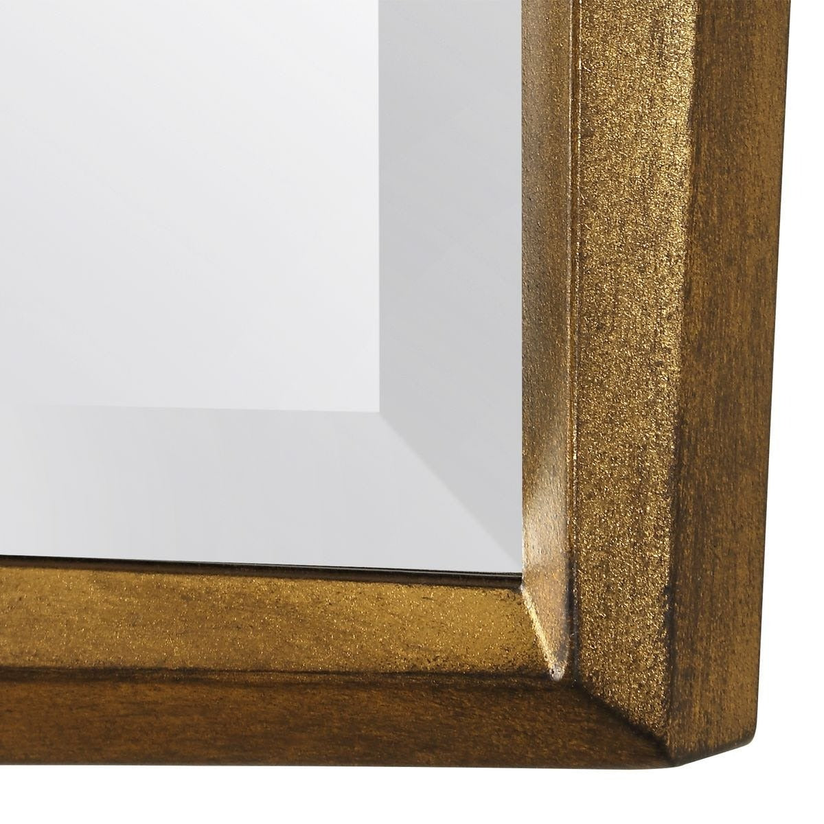 Uttermost On Point Square Mirror in Gold
