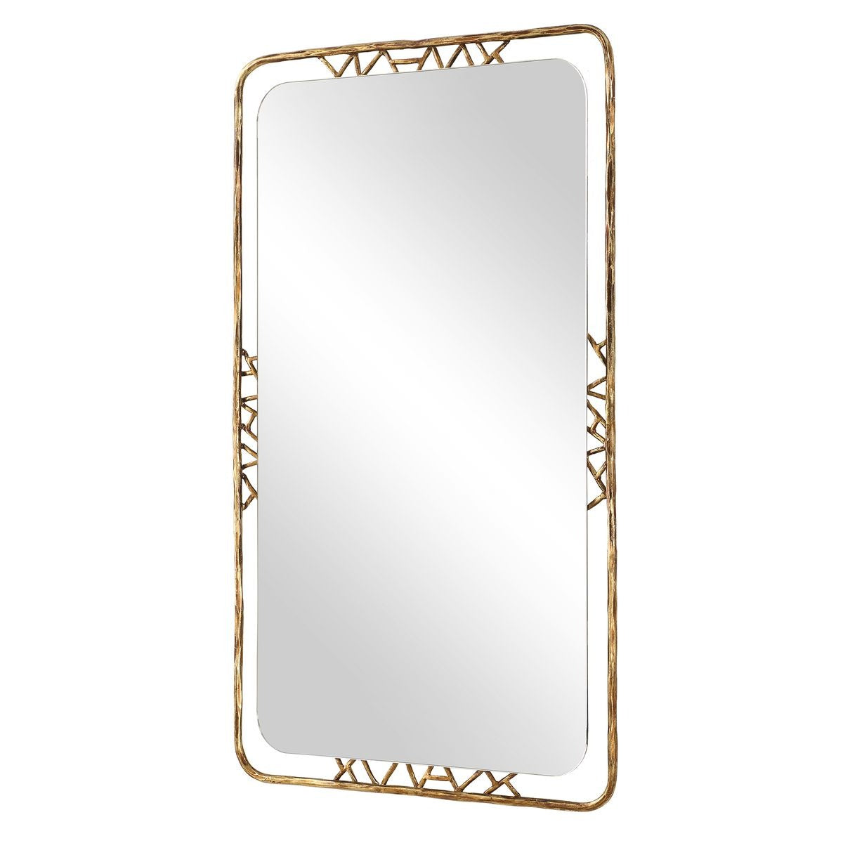 Uttermost Tahoma Antiqued Gold Mirror