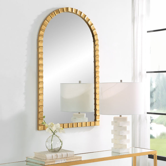 Uttermost Dandridge Gold Arch Mirror