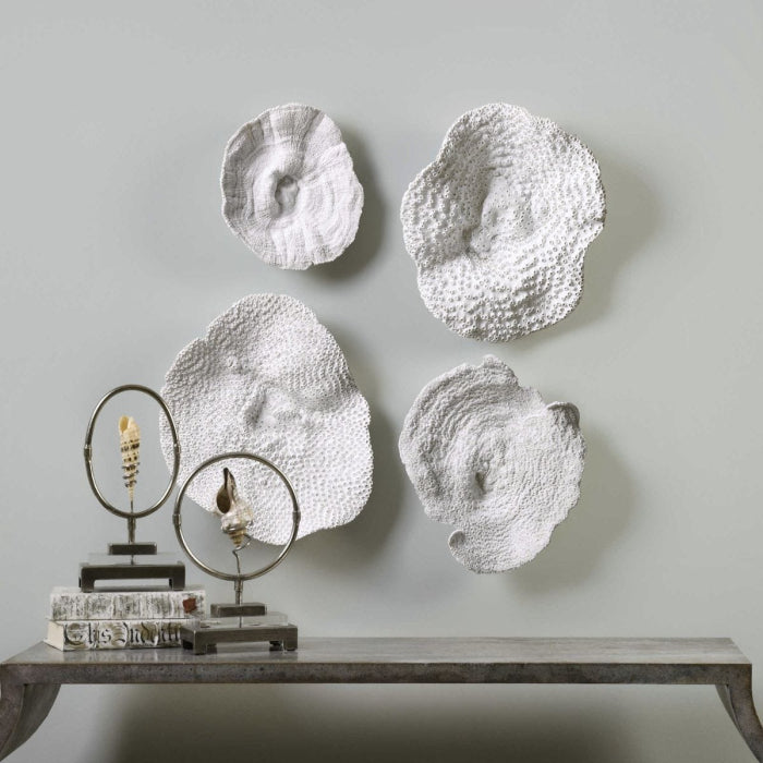 Uttermost Sea Coral Wall Art - Set of 4