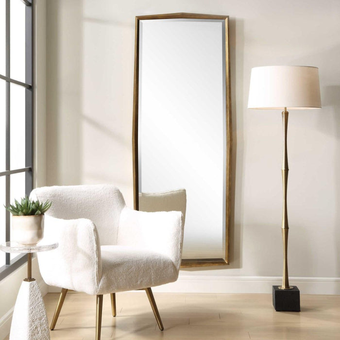 Uttermost On Point Wood Dressing Mirror