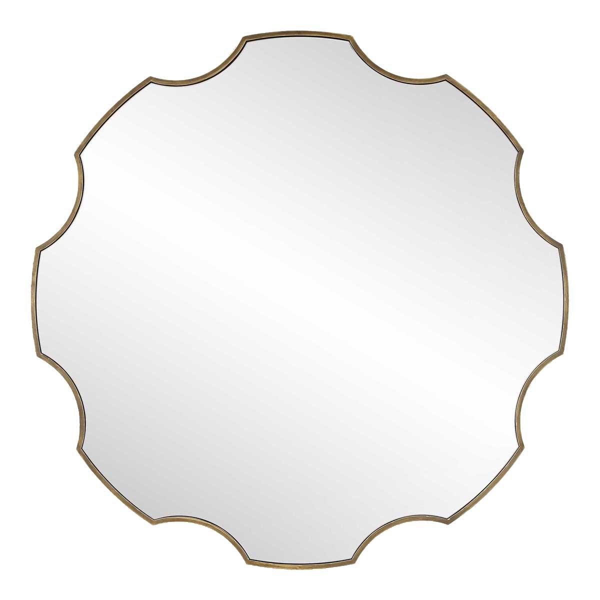 Gearing Up Bronze Mirror