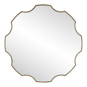 Gearing Up Bronze Mirror