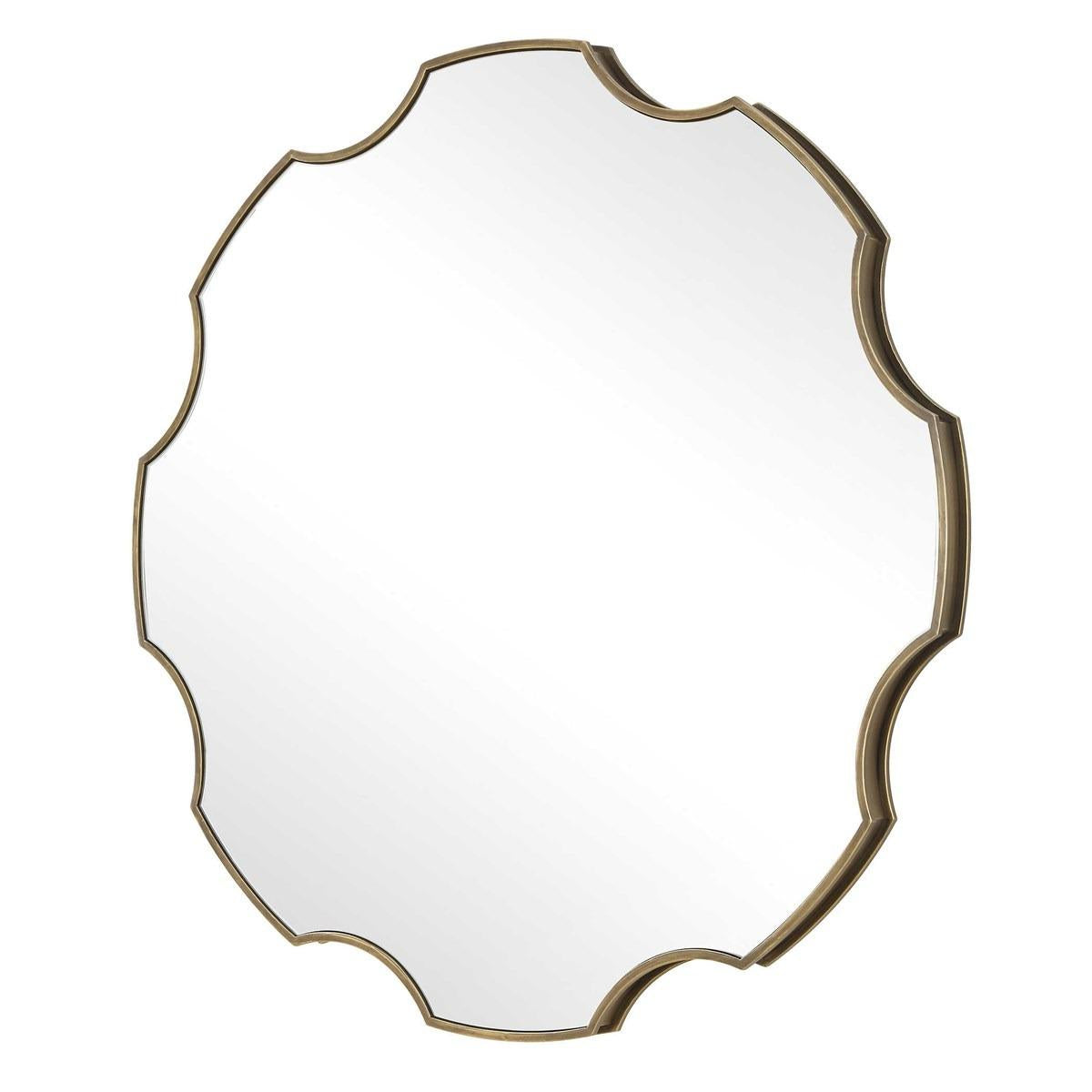 Uttermost Gearing Up Bronze Mirror