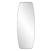 Caspian Curved Full Length Mirror in Black