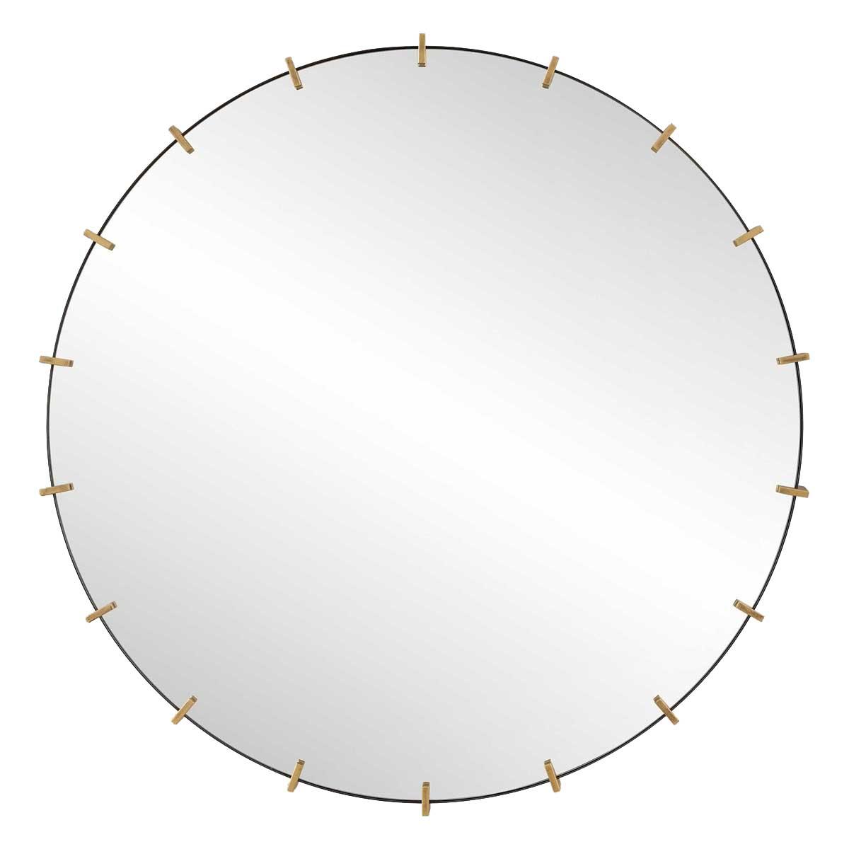 Pali Industrial Round Mirror