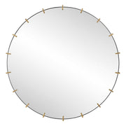 Pali Industrial Round Mirror