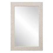 Everett Ivory Stone Mirror