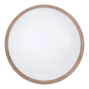 Kara Mango Wood Round Serving Bowl   Nicholas John Interiors