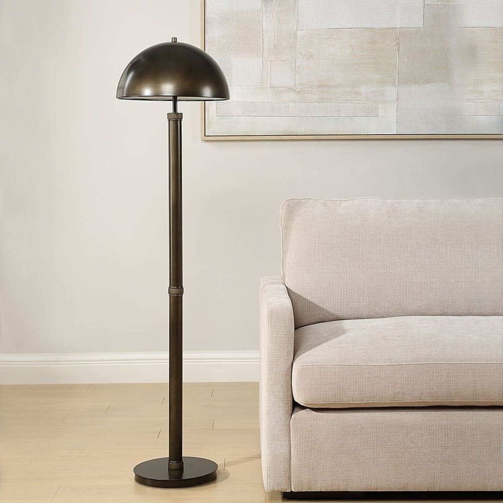 Keiichi Charles Floor Lamp in Dark Bronze