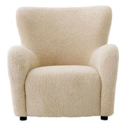 Eichholtz Large Svante Chair in Brisbane Cream - CLEARANCE - BRAND NEW BOXED   Nicholas John Interiors