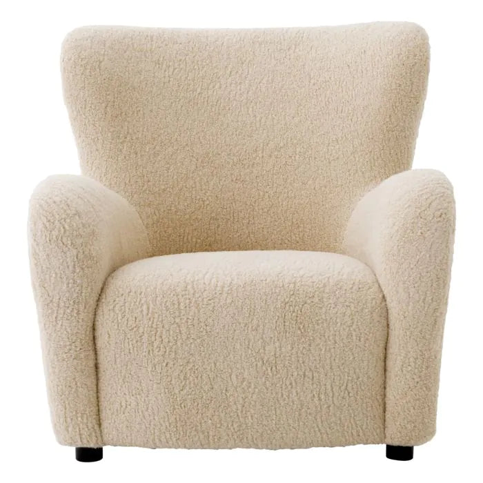 Eichholtz Large Svante Chair in Brisbane Cream - CLEARANCE - BRAND NEW BOXED