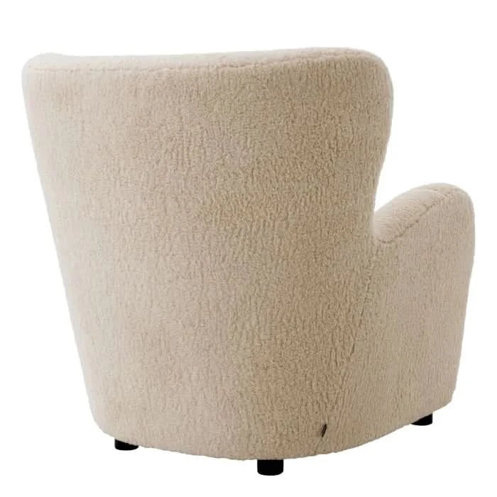 Eichholtz Large Svante Chair in Brisbane Cream - CLEARANCE - BRAND NEW BOXED   Nicholas John Interiors