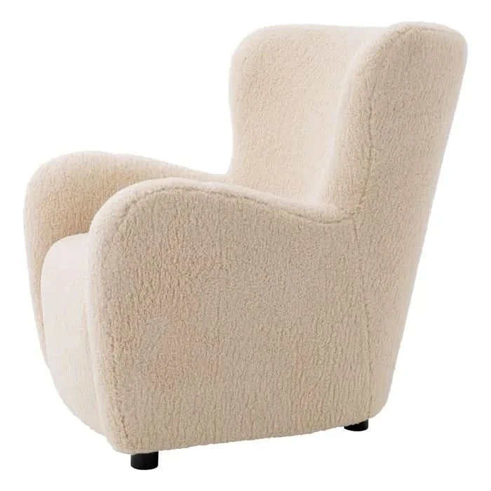 Eichholtz Large Svante Chair in Brisbane Cream - CLEARANCE - BRAND NEW BOXED   Nicholas John Interiors