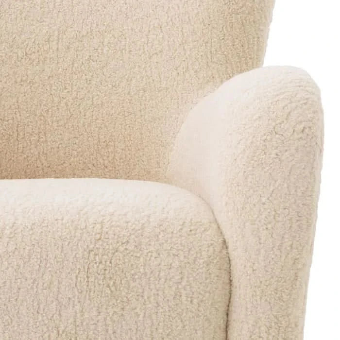 Eichholtz Large Svante Chair in Brisbane Cream - CLEARANCE - BRAND NEW BOXED   Nicholas John Interiors