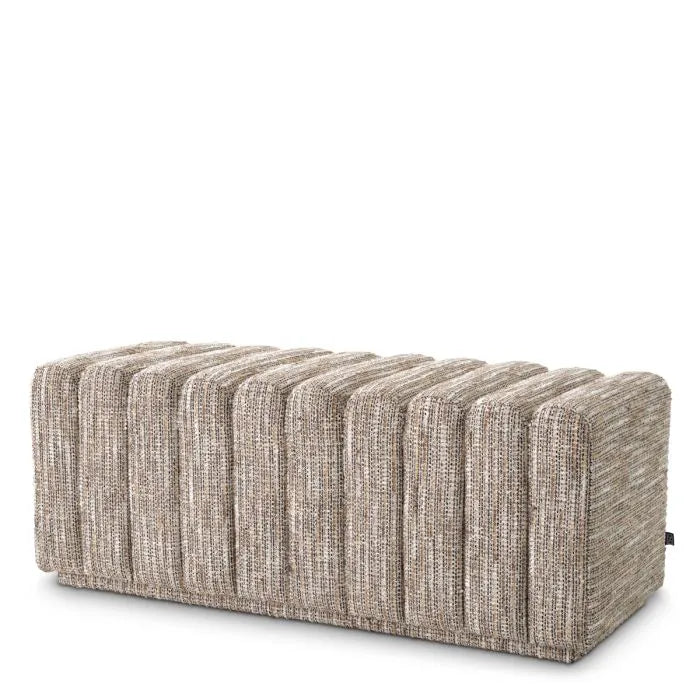 Eichholtz Bente Bench in Mademoiselle Beige - CLEARANCE - BRAND NEW BOXED