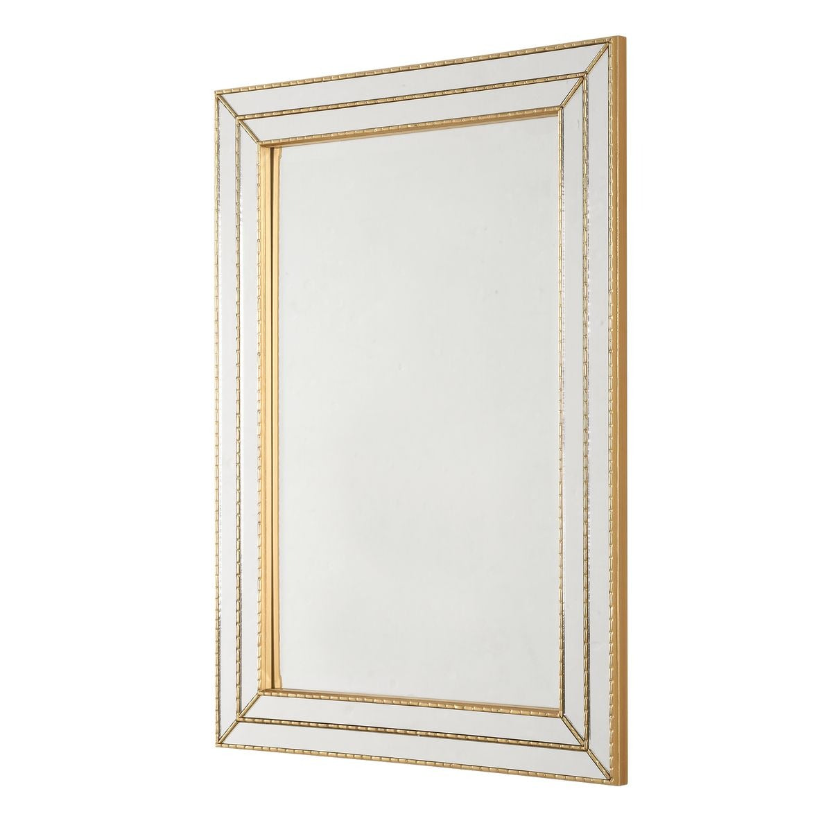 Keiichi Triple Frame Mirror in Gold