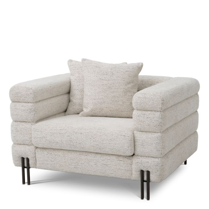 Eichholtz York Chair in Seashell Off-White - CLEARANCE - BRAND NEW BOXED