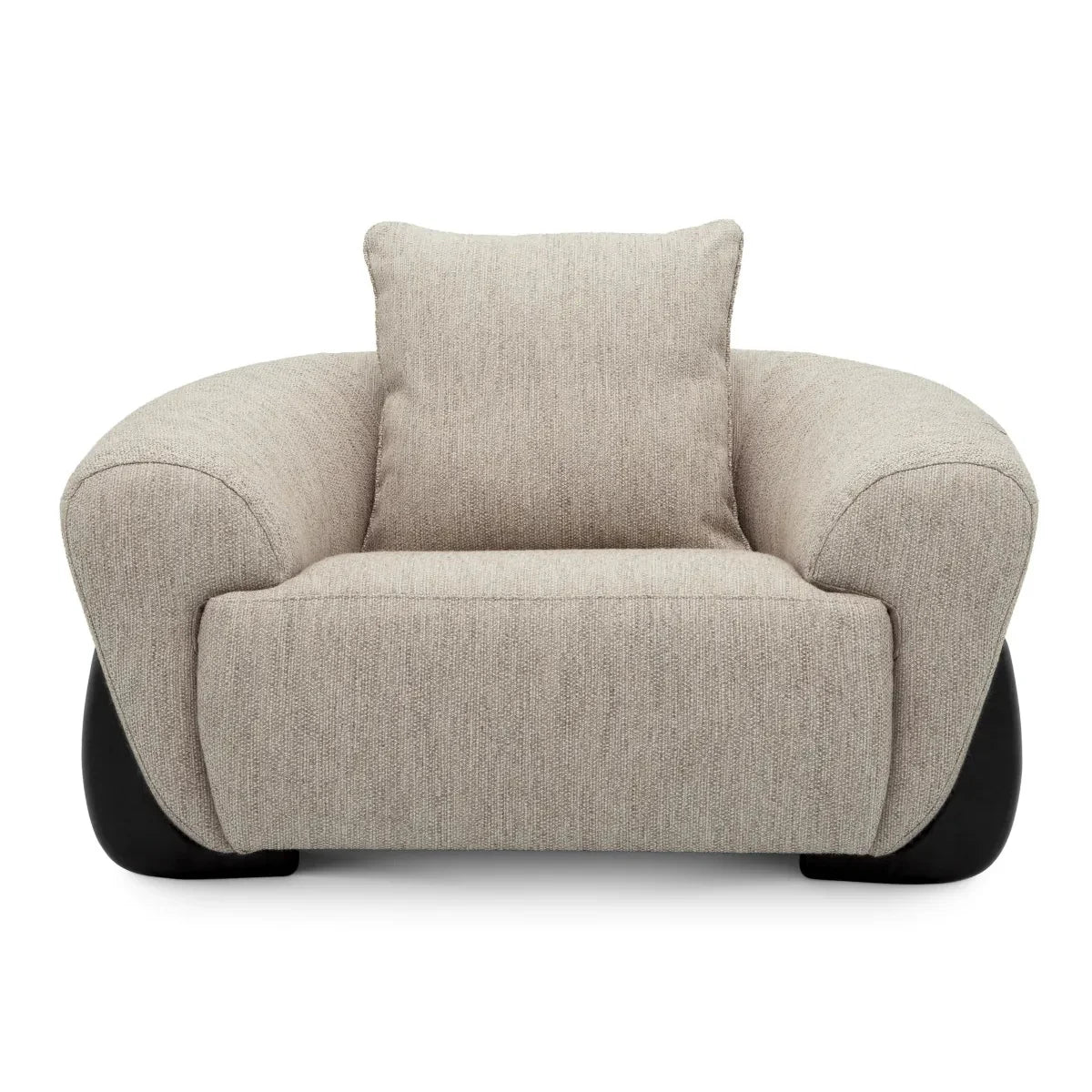 Eichholtz Siderno Chair in Splendor Light Grey - CLEARANCE - BRAND NEW BOXED
