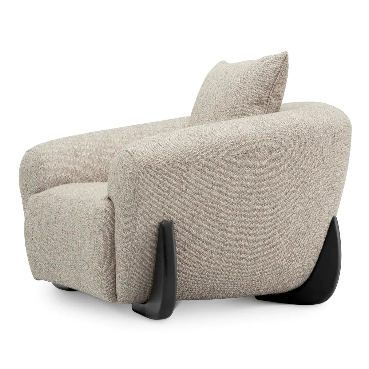 Eichholtz Siderno Chair in Splendor Light Grey - CLEARANCE - BRAND NEW BOXED