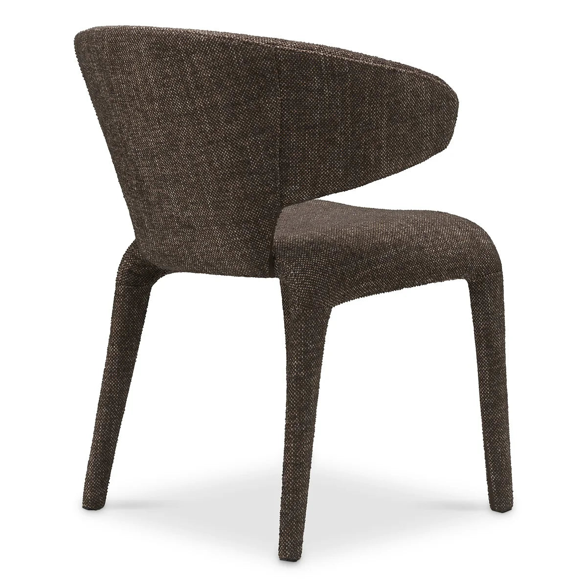 Eichholtz Josephine Dining Chair in Renato Brown - CLEARANCE - BRAND NEW BOXED