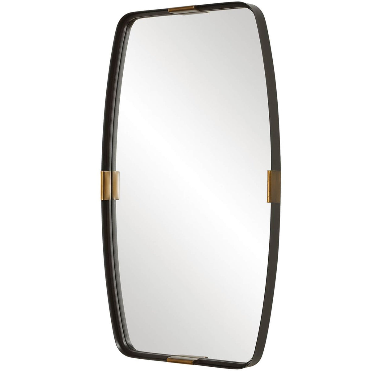 Keiichi Draken Mirror in Dark Bronze and Gold