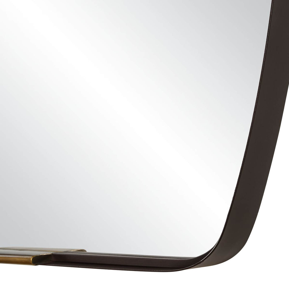 Keiichi Draken Mirror in Dark Bronze and Gold