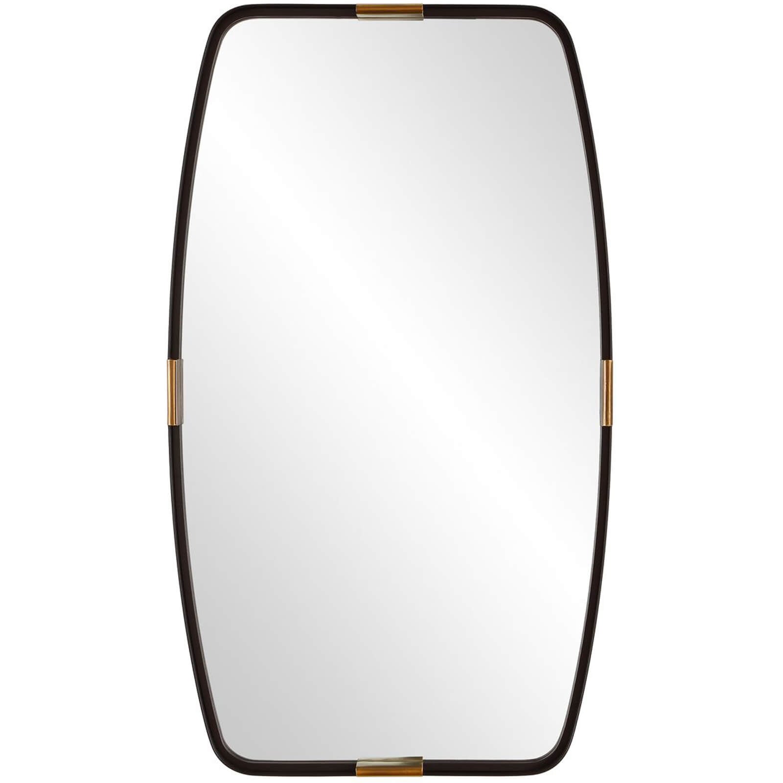 Keiichi Draken Mirror in Dark Bronze and Gold