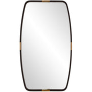 Keiichi Draken Mirror in Dark Bronze and Gold