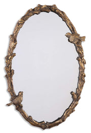  Paza Oval Vine Gold Mirror