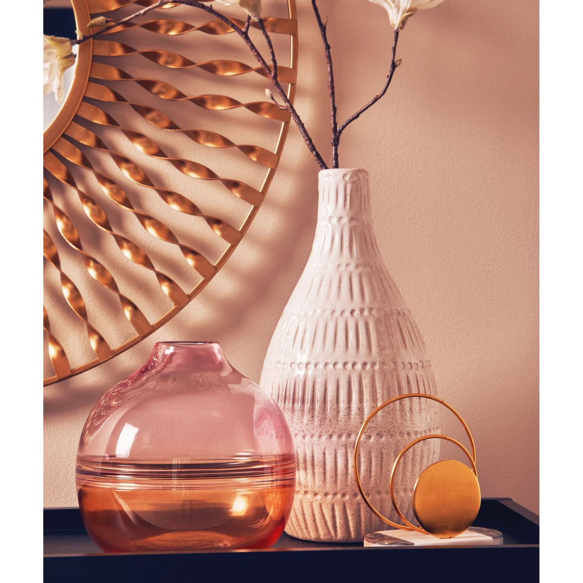 Optik Bottle Vase   Nicholas John Interiors