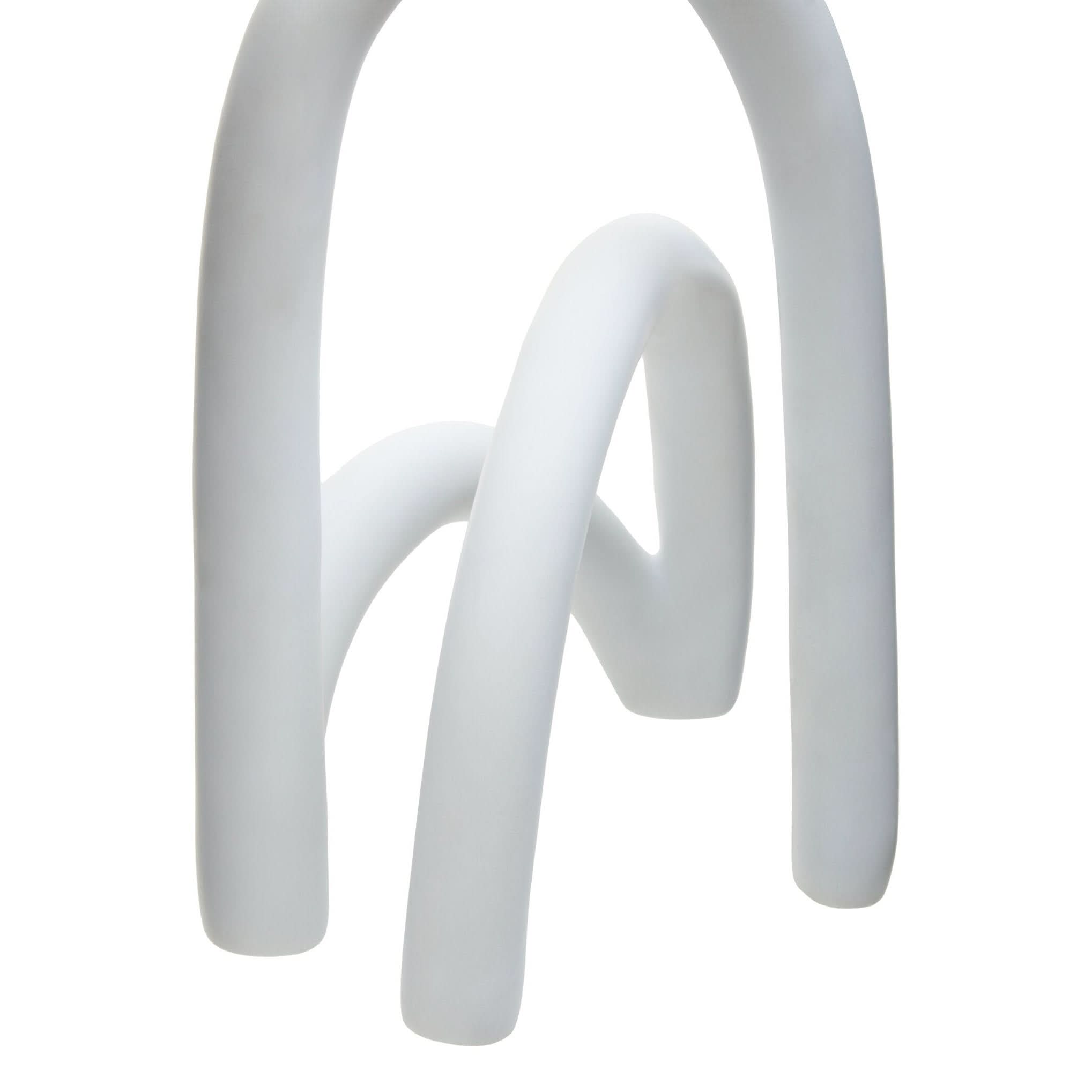 Broc White Arched Sculpture   Nicholas John Interiors