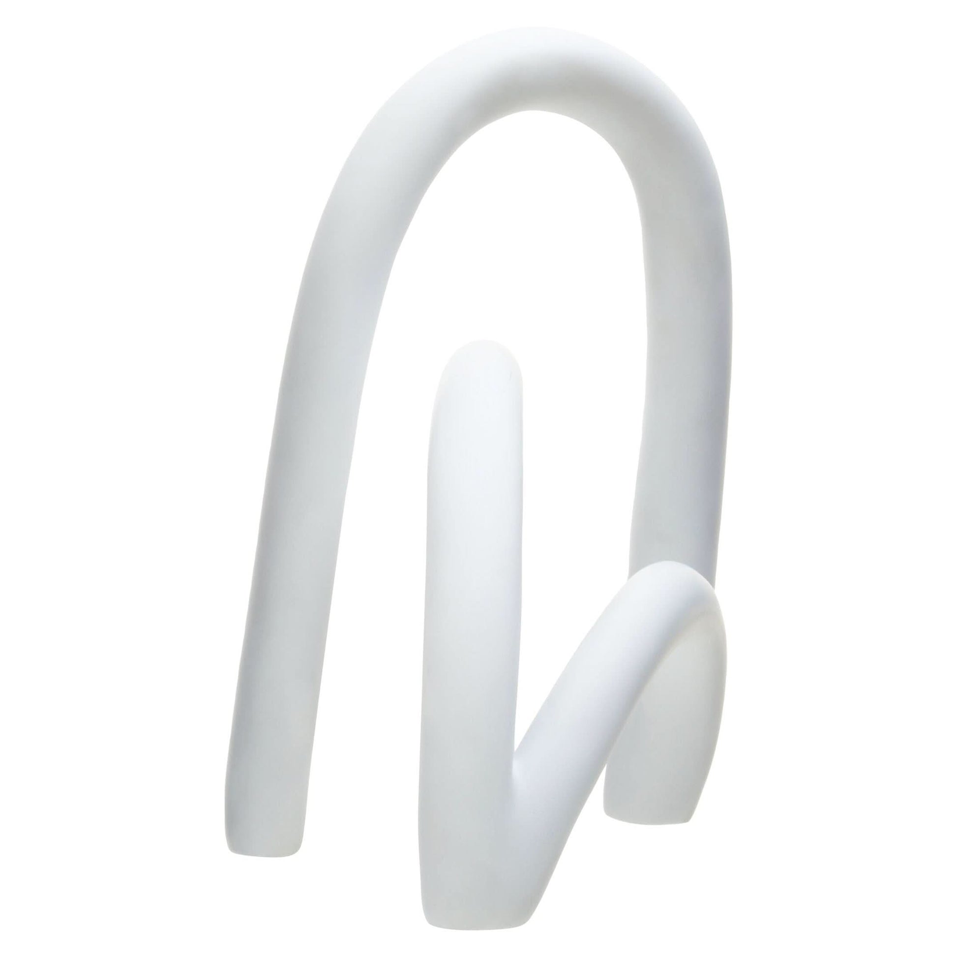 Broc White Arched Sculpture   Nicholas John Interiors