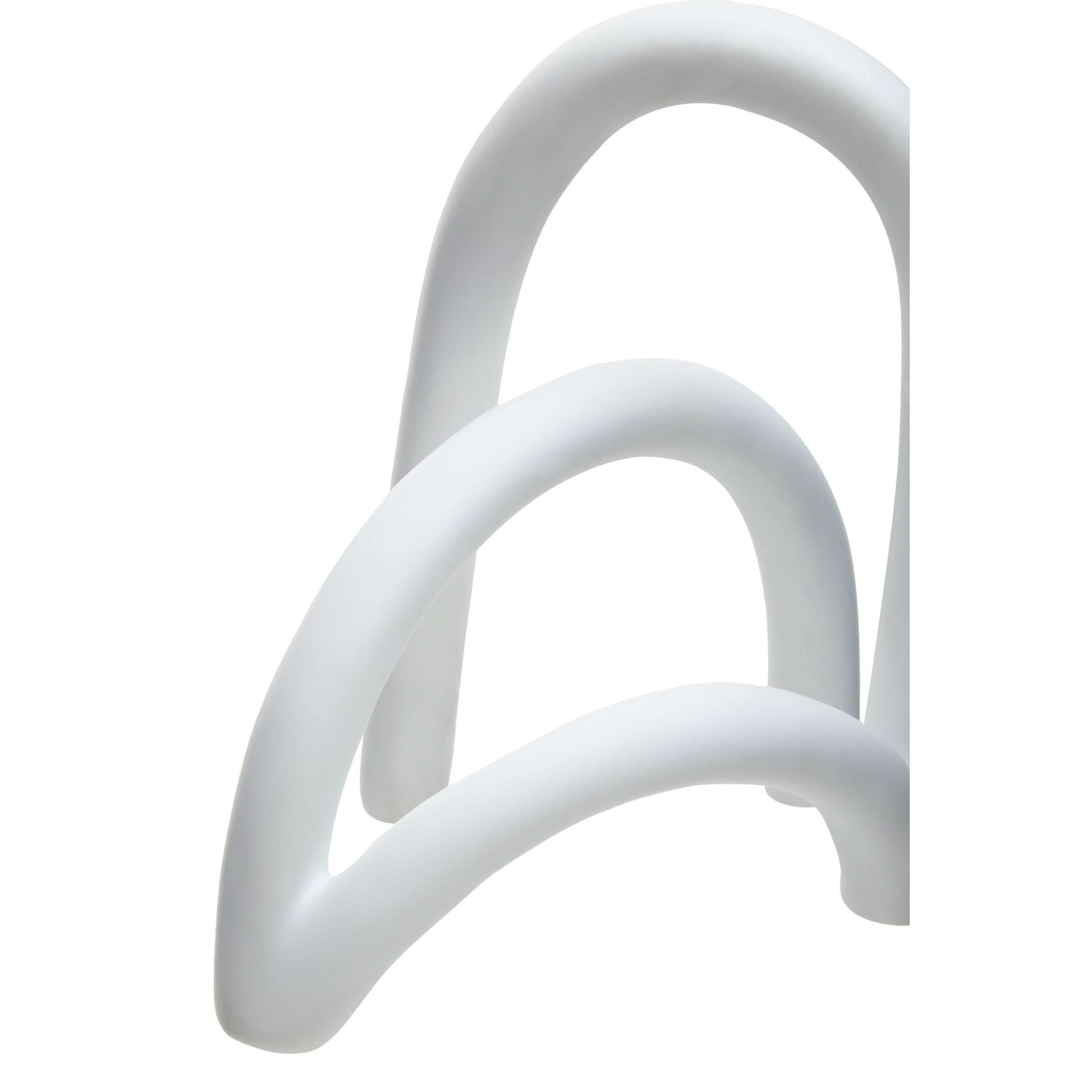 Broc White Arched Sculpture   Nicholas John Interiors
