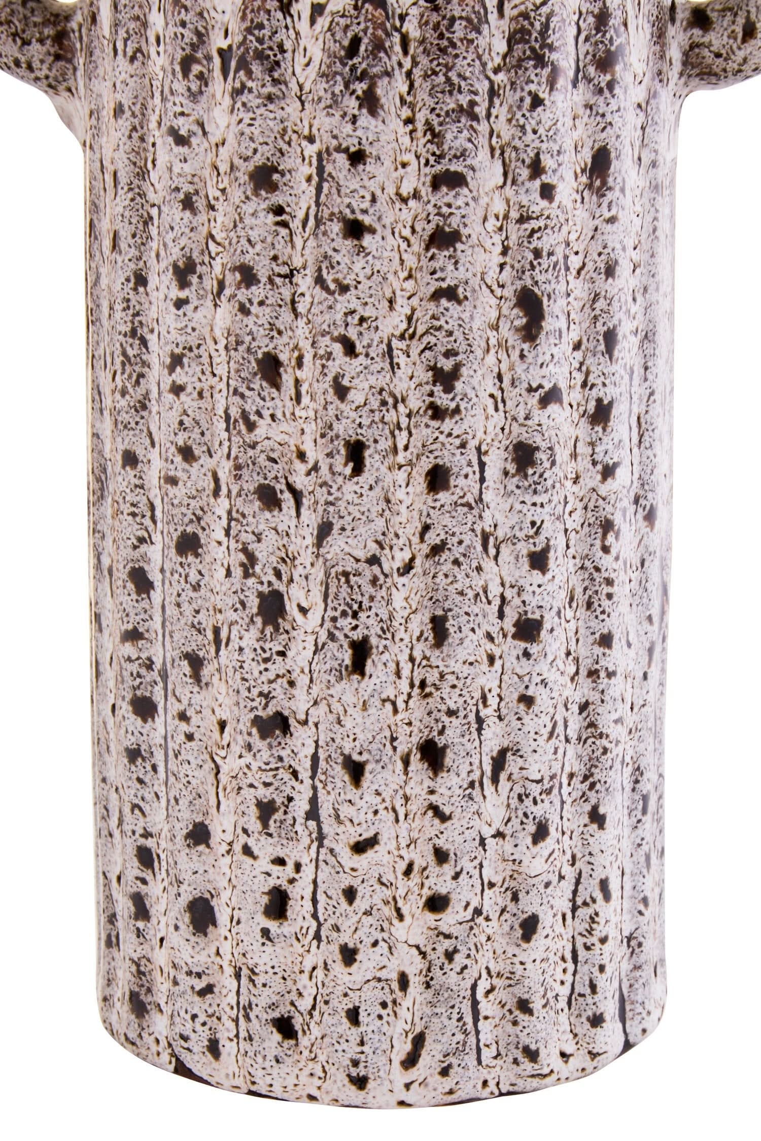 Calcita Large Speckled Brown Vase   Nicholas John Interiors