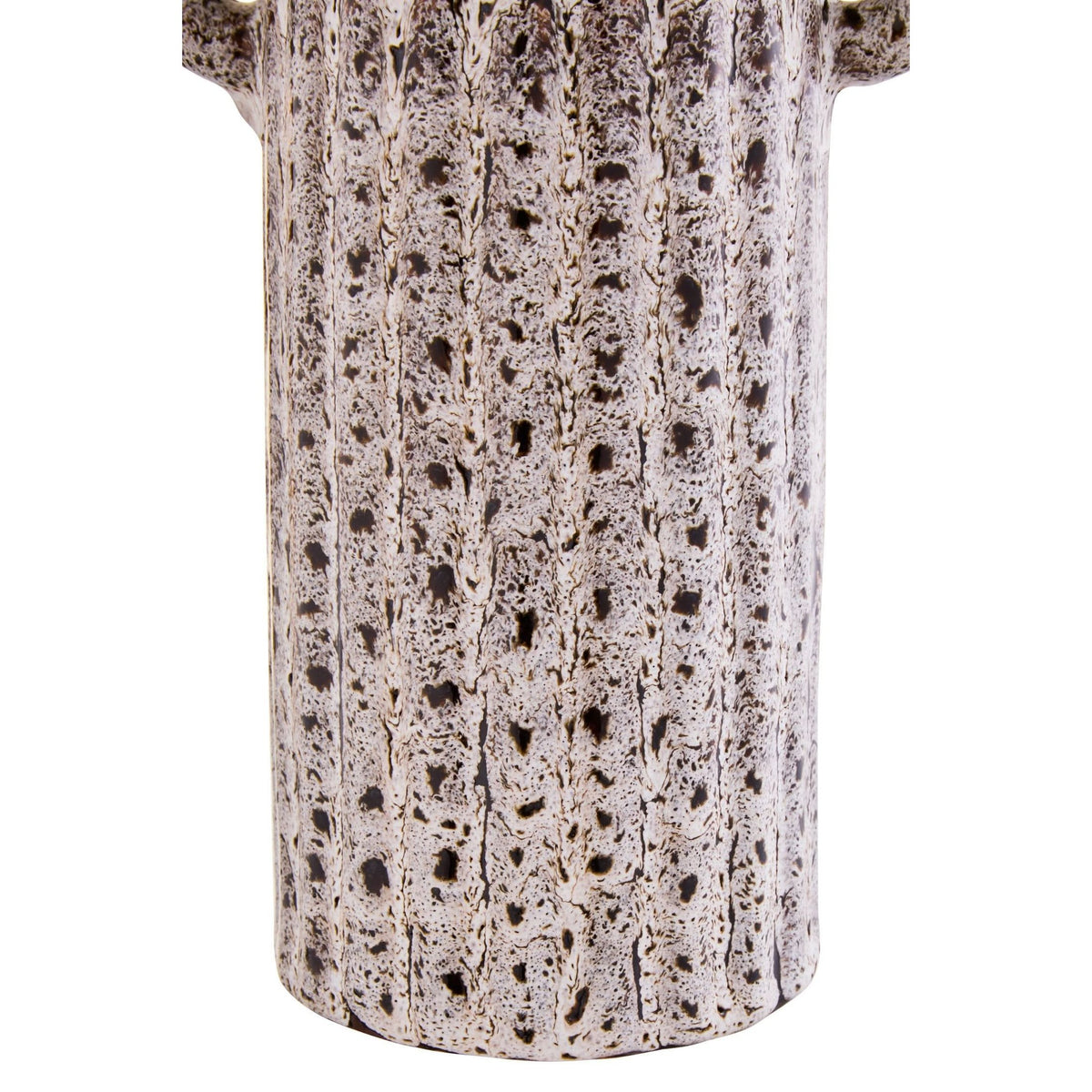 Calcita Large Speckled Brown Vase   Nicholas John Interiors