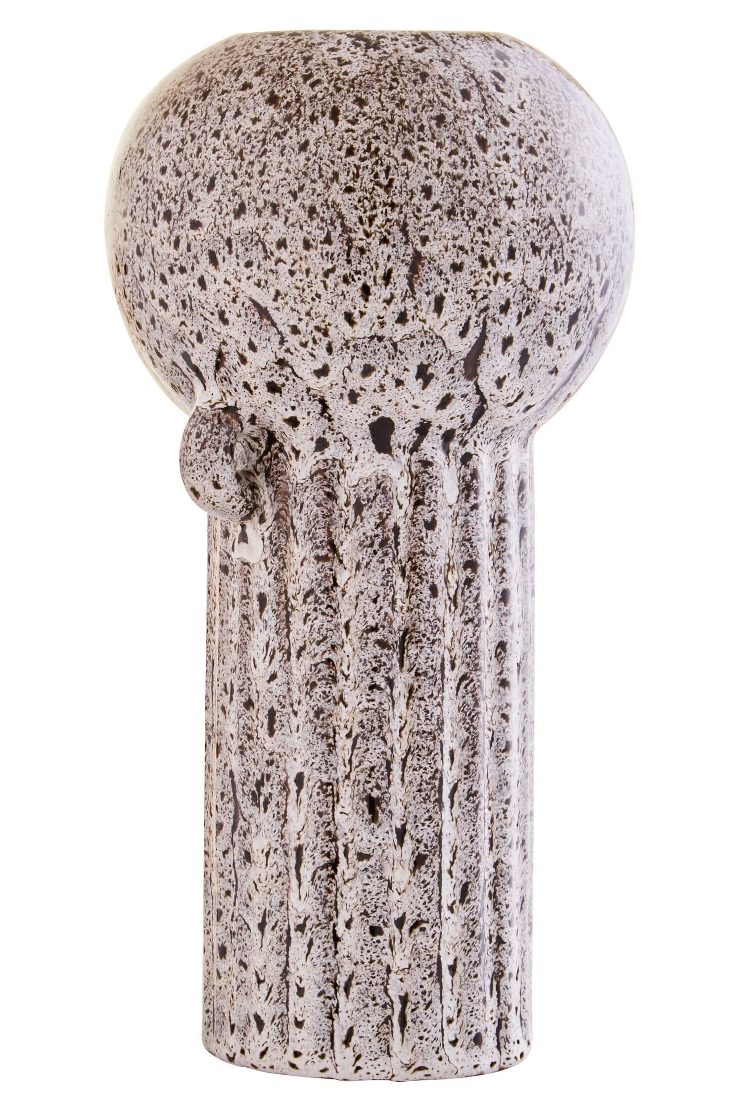 Calcita Large Speckled Brown Vase   Nicholas John Interiors