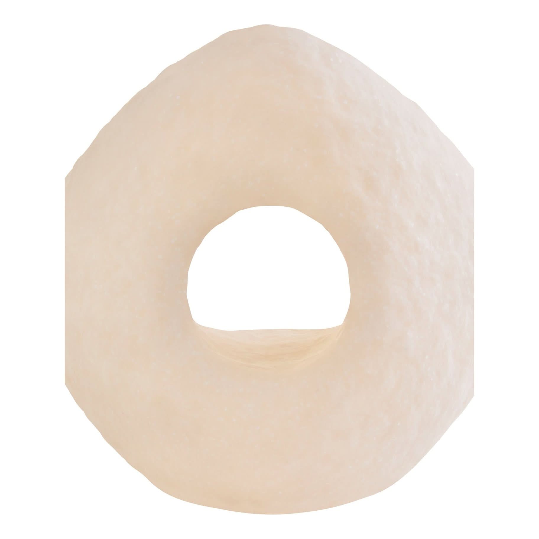 Broc Cream Textured Geometric Sculpture   Nicholas John Interiors