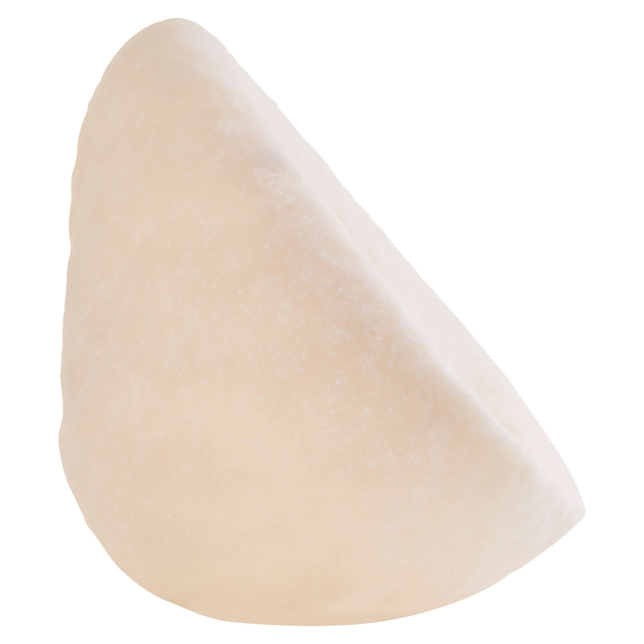 Broc Cream Textured Geometric Sculpture   Nicholas John Interiors