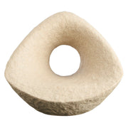 Broc Sandstone Effect Geometric Sculpture   Nicholas John Interiors